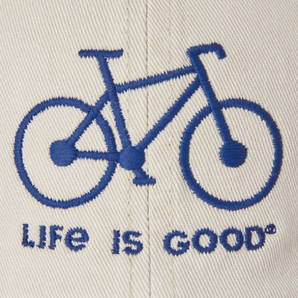 Life is Good Antidepressant Bike Branded Chill 6 Panel Cap Unisex OSFM NWT - Picture 3 of 5
